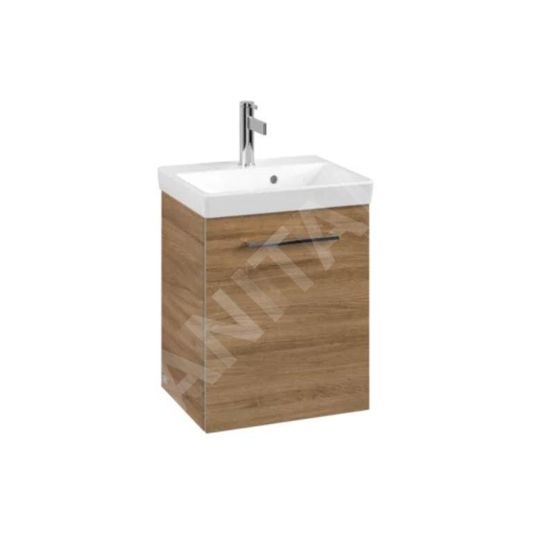 Villeroy & Boch Avento - Meuble sous lavabo 430x514x352 mm, 1 porte, Oak Kansas A88701RH Villeroy & Boch Avento - Meuble sous lavabo 430x514x352 mm, 1 porte, Oak Kansas A88701RH