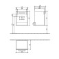 Villeroy & Boch Avento - Meuble sous lavabo 430x514x352 mm, 1 porte Stone Oak A88701RK Villeroy & Boch Avento - Meuble sous lavabo 430x514x352 mm, 1 porte Stone Oak A88701RK