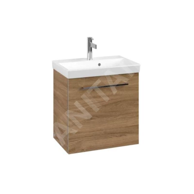 Villeroy & Boch Avento - Meuble sous lavabo 530x514x352 mm, 1 porte, Oak Kansas A88801RH Villeroy & Boch Avento - Meuble sous lavabo 530x514x352 mm, 1 porte, Oak Kansas A88801RH