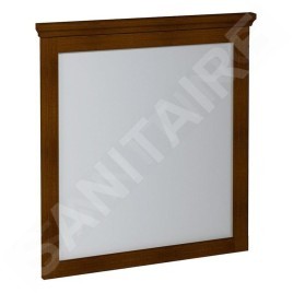 Sapho Cross - Miroir dans un cadre 700x800x35 mm, acajou CR012
