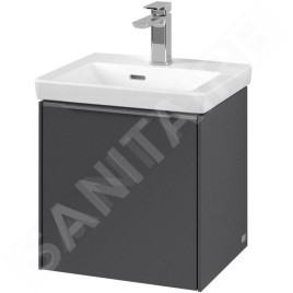 Villeroy & Boch Subway 3.0 - Meuble sous lavabo 423x429x378 mm, 1 porte, graphite C58100VR