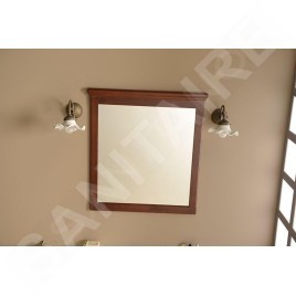 Sapho Cross - Miroir dans un cadre 700x800x35 mm, acajou CR012