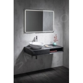 Sapho Gemini II - Miroir avec éclairage LED, 900x500 mm GM090