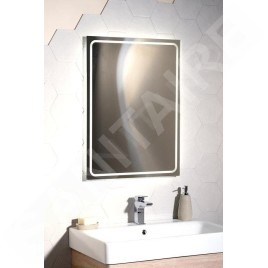 Sapho Gemini II - Miroir avec éclairage LED, 600x800 mm GM060