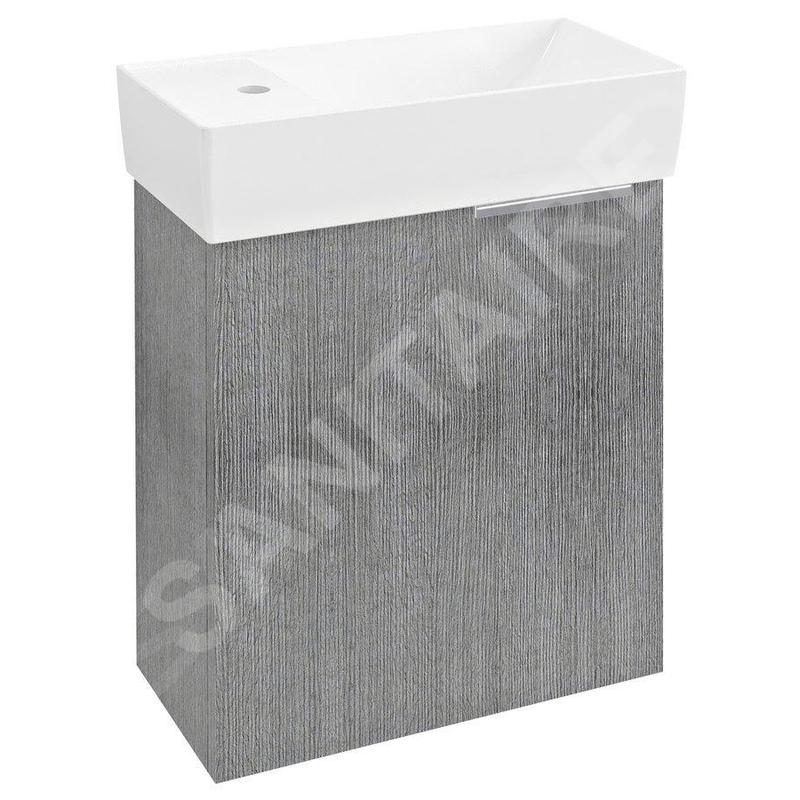 Sapho Latus - Meuble lavabo 440x500x220 mm, chêne argenté LT090-1111 Sapho Latus - Meuble lavabo 440x500x220 mm, chêne argenté LT090-1111