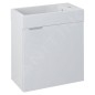 Sapho Latus - Meuble lavabo 495x500x250 mm, blanc LT410-3030 Sapho Latus - Meuble lavabo 495x500x250 mm, blanc LT410-3030