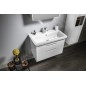 Sapho Ella - Meuble-vasque 765x500x430 cm, 2 tiroirs, blanc EL080-3030 Sapho Ella - Meuble-vasque 765x500x430 cm, 2 tiroirs, blanc EL080-3030