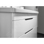 Sapho Ella - Meuble-vasque 765x500x430 cm, 2 tiroirs, blanc EL080-3030 Sapho Ella - Meuble-vasque 765x500x430 cm, 2 tiroirs, blanc EL080-3030