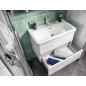 Sapho Ella - Meuble-vasque 765x500x430 cm, 2 tiroirs, blanc EL080-3030 Sapho Ella - Meuble-vasque 765x500x430 cm, 2 tiroirs, blanc EL080-3030