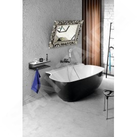 Sapho Miroirs - Miroir dans un cadre 400x700 mm, argent IN109