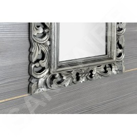 Sapho Miroirs - Miroir dans un cadre 400x700 mm, argent IN109