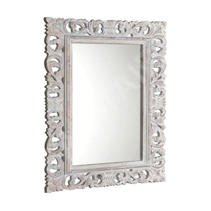 Sapho Scule - Miroir en cadre, 700 x 1000 mm, blanc IN171 Sapho Scule - Miroir en cadre, 700 x 1000 mm, blanc IN171