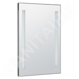 Aqualine Accessoires - Miroir avec éclairage LED 500x700 mm, chromé ATH5