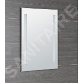 Aqualine Accessoires - Miroir avec éclairage LED 500x700 mm, chromé ATH5