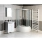 Aqualine Accessoires - Miroir avec éclairage LED 500x700 mm, chromé ATH5 Aqualine Accessoires - Miroir avec éclairage LED 500x700 mm, chromé ATH5