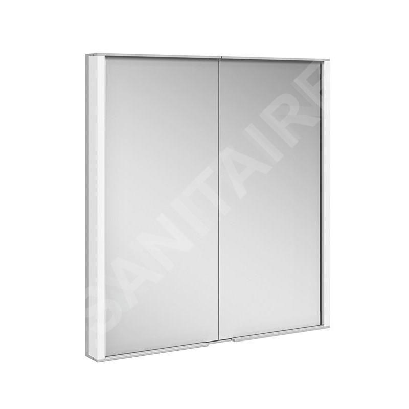 Keuco Royal Match - Armoire miroir avec éclairage à LED, encastrable, 650x700x149 mm, alu elox argenté 12811171311 Keuco Royal Match - Armoire miroir avec éclairage à LED, encastrable, 650x700x149 mm, alu elox argenté 12811171311