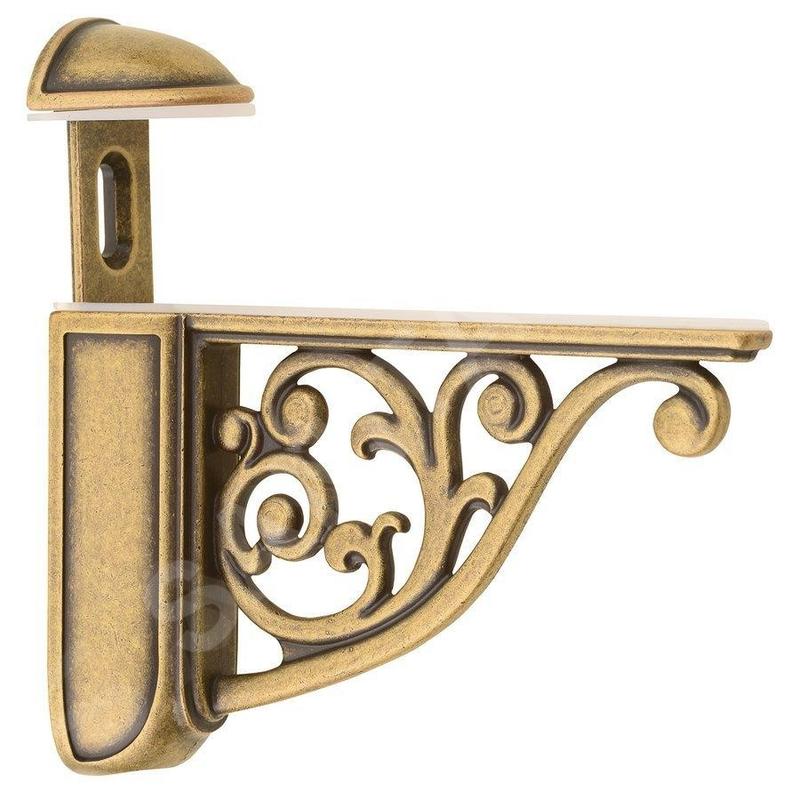 Sapho Retro - Porte-étagère, bronze antique LL009