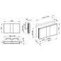 Keuco Royal Match - Armoire miroir avec éclairage LED, encastrable, 1200x700x149 mm, alu elox argenté 12814171311 Keuco Royal Match - Armoire miroir avec éclairage LED, encastrable, 1200x700x149 mm, alu elox argenté 12814171311