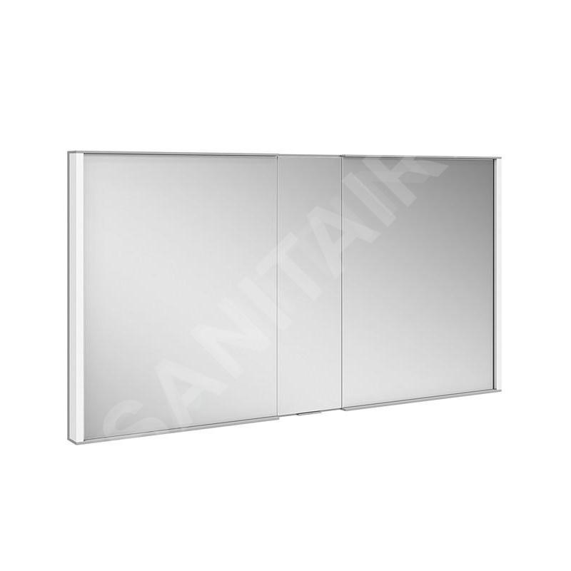 Keuco Royal Match - Armoire de toilette avec éclairage LED, encastrée, 1300x700x149 mm, argent anodisé 12815171311 Keuco Royal Match - Armoire de toilette avec éclairage LED, encastrée, 1300x700x149 mm, argent anodisé 12815171311