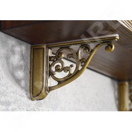 Sapho Retro - Porte-étagère, bronze antique LL009