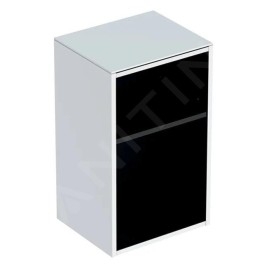 Geberit Smyle Square - Meuble latéral, ouvert, blanc brillant 500.358.00.1