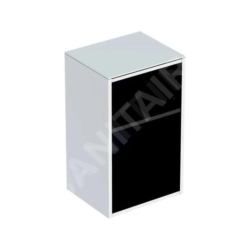 Geberit Smyle Square - Meuble latéral, ouvert, blanc brillant 500.358.00.1
