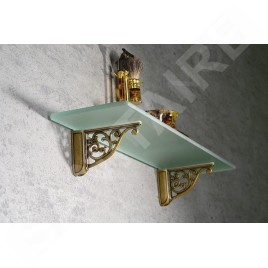 Sapho Retro - Porte-étagère, bronze antique LL009