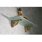 Sapho Retro - Porte-étagère, bronze antique LL009