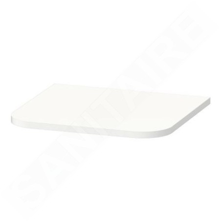 Duravit Happy D.2 Plus - Plaque de couverture pour armoire, blanc satiné mat HP030003636