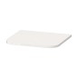 Duravit Happy D.2 Plus - Plaque de couverture pour armoire, blanc brillant HP030002222