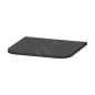 Duravit Happy D.2 Plus - Plaque de couverture pour armoire, graphite mat HP030008080