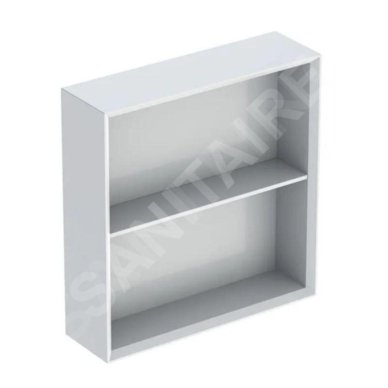 Geberit iCon - Armoire latérale 450x467x132 mm, ouverte, blanc brillant 502.323.01.1