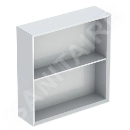 Geberit iCon - Armoire latérale 450x467x132 mm, ouverte, blanc brillant 502.323.01.1