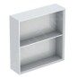 Geberit iCon - Armoire latérale 450x467x132 mm, ouverte, blanc brillant 502.323.01.1