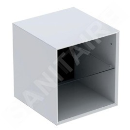 Geberit ONE - Armoire latérale 450x492x470 mm, ouverte, blanc brillant 505.079.00.1