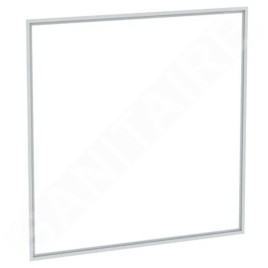 Geberit ONE - Cadre de couverture 1050x930 mm, pour armoire encastrée Geberit ONE avec miroir, blanc 505.844.00.1