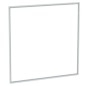 Geberit ONE - Cadre de couverture 1050x930 mm, pour armoire encastrée Geberit ONE avec miroir, blanc 505.844.00.1