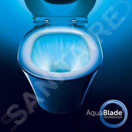kielle Genesis - Set de bâti-support, cuvette Tesi et abattant softclose, Aquablade, plaque de déclenchement Gemini III, noir