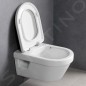Geberit Duofix - Bâti-support pour WC suspendu avec plaque de déclenchement Sigma 01, blanc alpin + Villeroy Boch – cuvette et Geberit Duofix - Bâti-support pour WC suspendu avec plaque de déclenchement Sigma 01, blanc alpin + Villeroy Boch – cuvette et