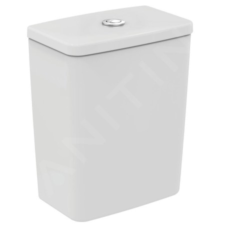 Ideal Standard Connect Air - Réservoir de chasse Cube, alimentation par le bas, blanc E073401