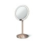 Simplehuman Miroirs cosmétiques - Miroir cosmétique de voyage avec éclairage LED, rose gold ST3010 Simplehuman Miroirs cosmétiques - Miroir cosmétique de voyage avec éclairage LED, rose gold ST3010