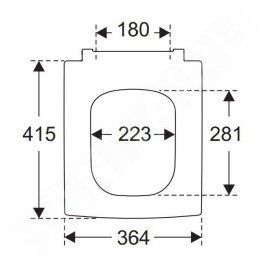 Villeroy & Boch Memento 2.0 - abattant de WC, SoftClosing, QuickRelease, Stone White 8M24S1RW