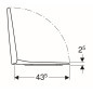 Geberit Selnova - Abattant WC, duroplast, blanc 500.330.01.1