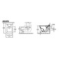 Villeroy & Boch Finion - WC suspendu, DirectFlush, CeramicPlus, blanc alpin 4664R0R1 Villeroy & Boch Finion - WC suspendu, DirectFlush, CeramicPlus, blanc alpin 4664R0R1