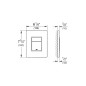 Grohe Skate Cosmopolitan - Plaque de déclenchement, supersteel 38732DC0