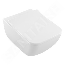 Villeroy & Boch Venticello - WC suspendu, DirectFlush, CeramicPlus, Stone White 4611R0RW
