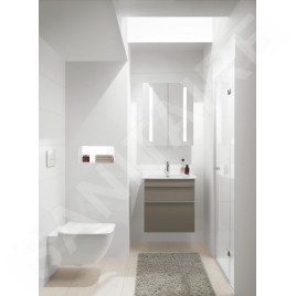 Villeroy & Boch Venticello - WC suspendu, DirectFlush, CeramicPlus, Stone White 4611R0RW