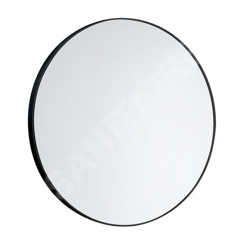 Aqualine Miroirs - Miroir, diamètre 600 mm, noir mat 6000 Aqualine Miroirs - Miroir, diamètre 600 mm, noir mat 6000