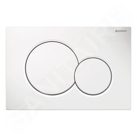 Geberit Kombifix - Set de bâti-support, cuvette Oudee et abattant softclose, plaque de déclenchement Sigma01, blanc alpin