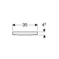 Geberit Xeno 2 - Abattant, softclose, blanc 500.537.01.1 Geberit Xeno 2 - Abattant, softclose, blanc 500.537.01.1